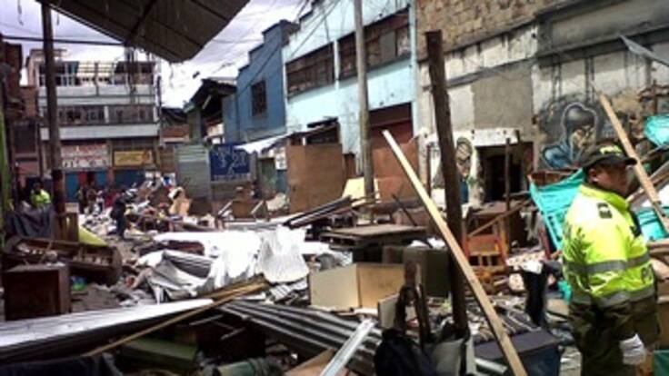Tras asesinatos en el Bronx, habitantes de la calle rompen vidrios de seis buses de Transmilenio