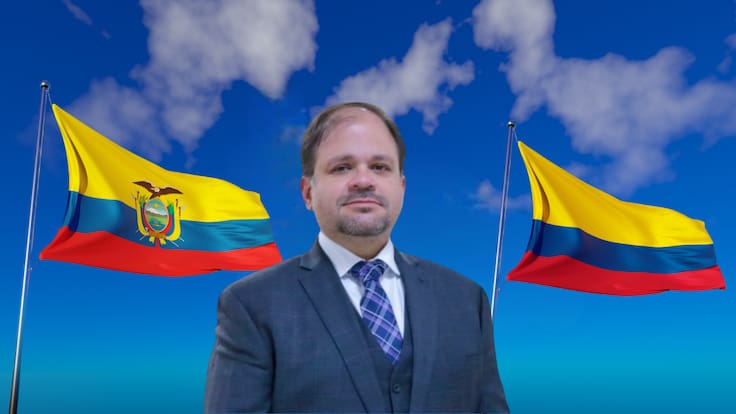 John Reimberg Oviedo, ministro del Interior de Ecuador