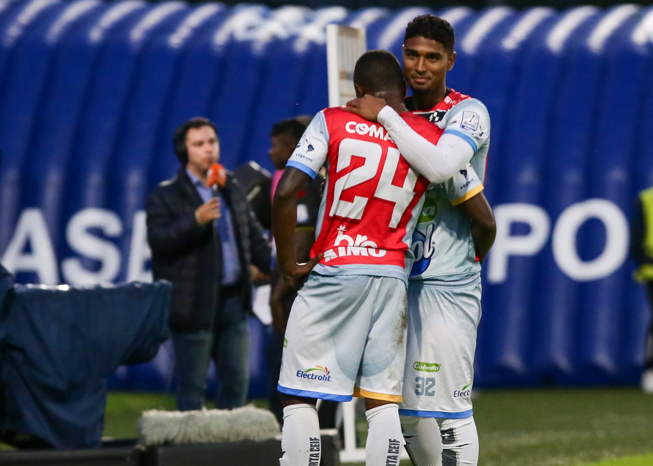 Fortaleza CEIF triunfó en Liga. (Colprensa - Catalina Olaya)