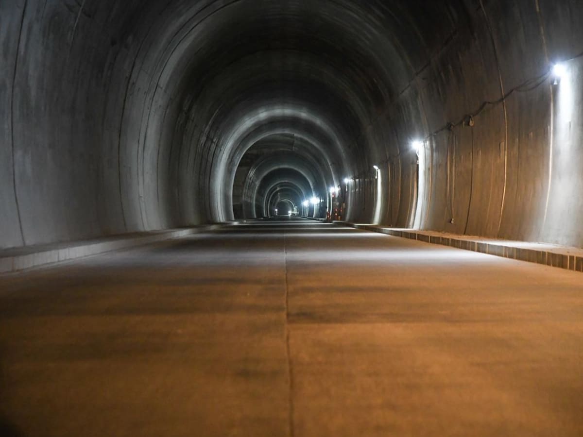 El Túnel del Toyo está listo para la instalación de equipos electromecánicos por parte del INVÍAS