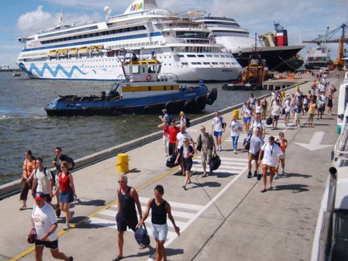 1.796 extranjeros llegan hoy en crucero a Santa Marta