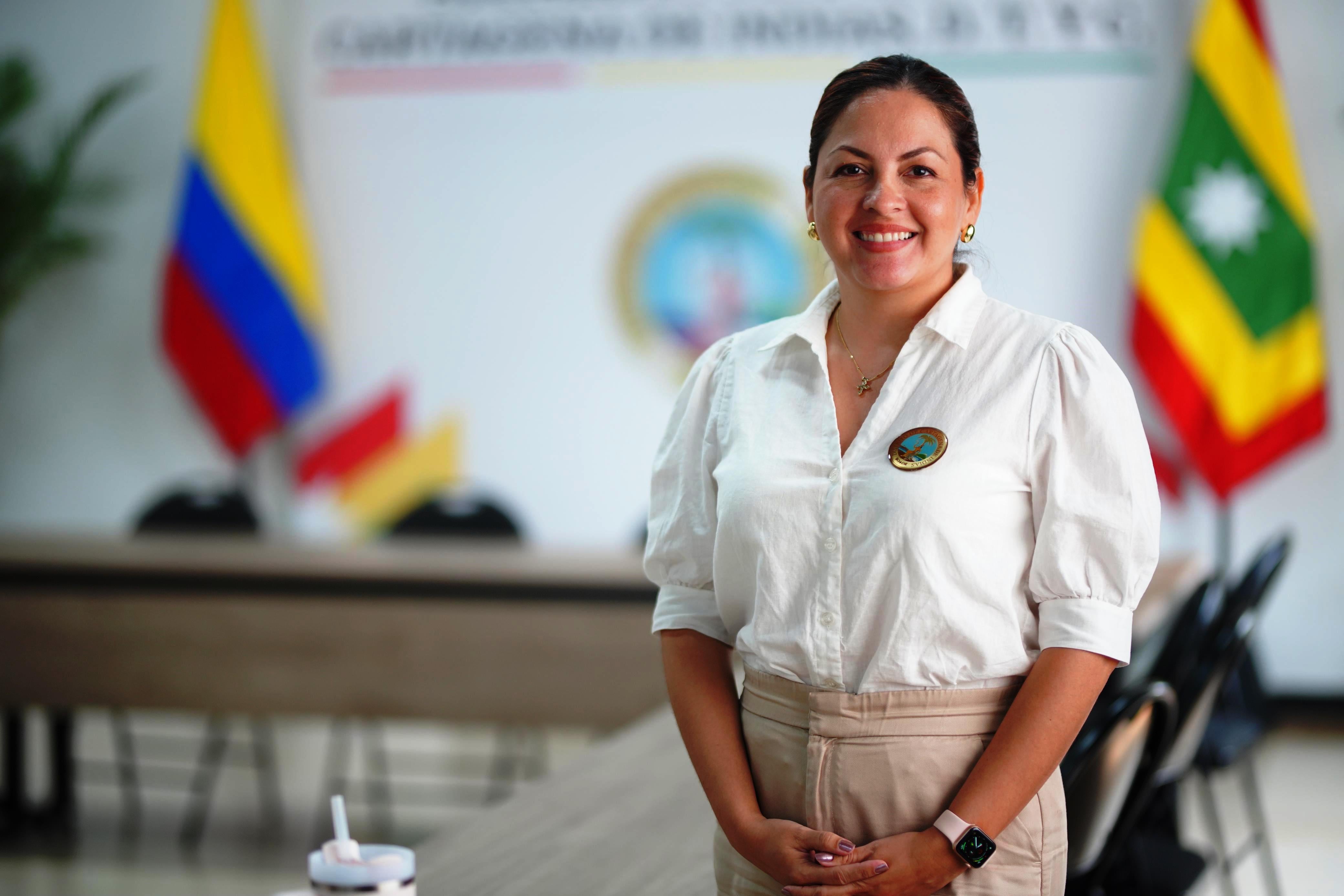 Malka Piña, la nueva gerente de la ESE Cartagena, ya se encuentra al frente de la entidad