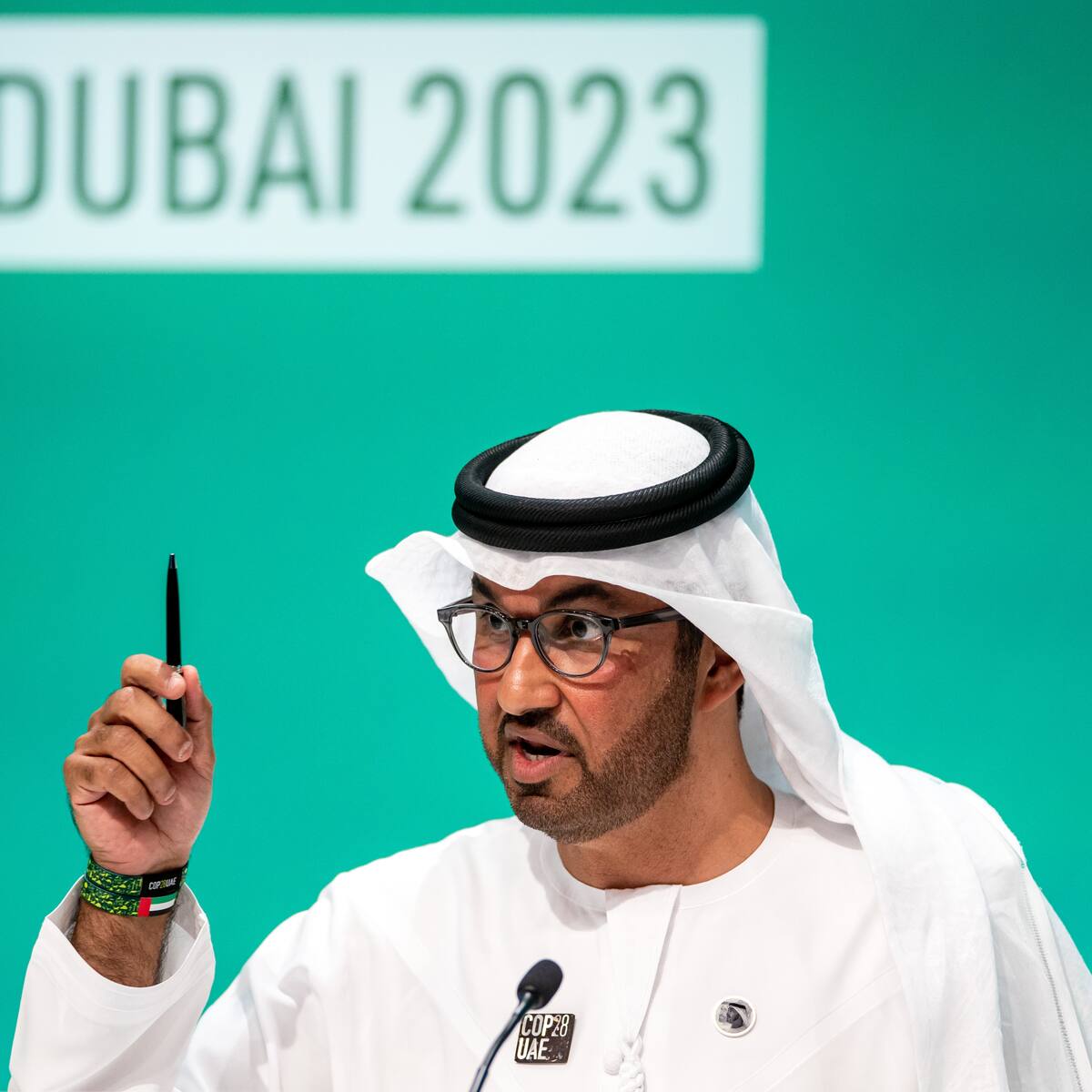 Presidente de la COP28 dice “respetar la ciencia” sobre cambio climático