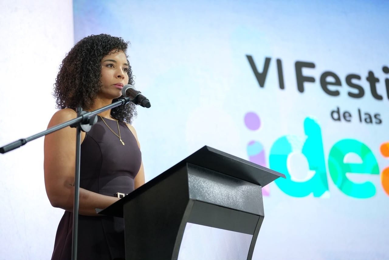 Nubia Carolina Córdoba, gobernadora de Chocó, en el cierre del Festival de las Ideas 2026. | Foto: Caracol Radio