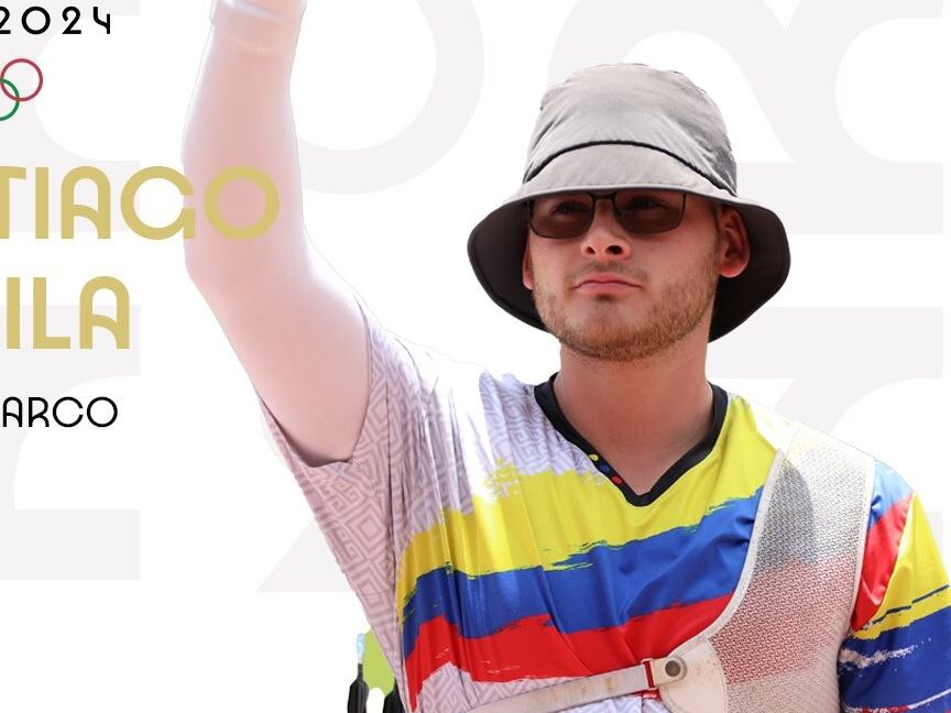 Santiago Arcila, arquero colombiano / @OlimpicoCol