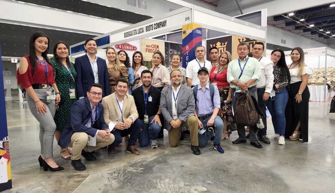 Asistentes a la feria ExpoComer en Panamá