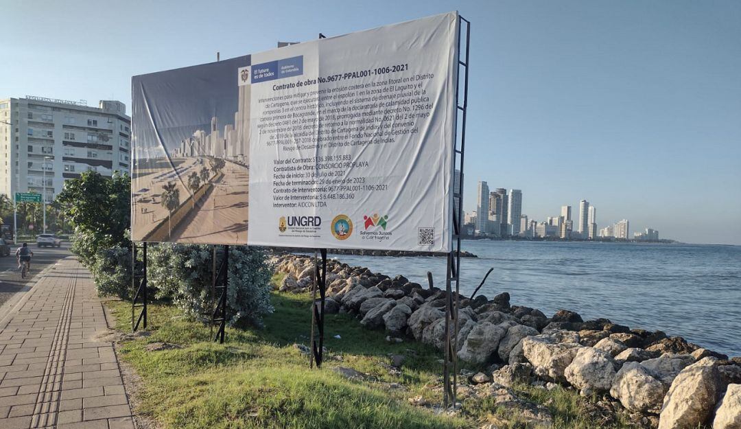 Carperos de Bocagrande aseguran que los trabajos deben iniciar cuando termine la temporada turística