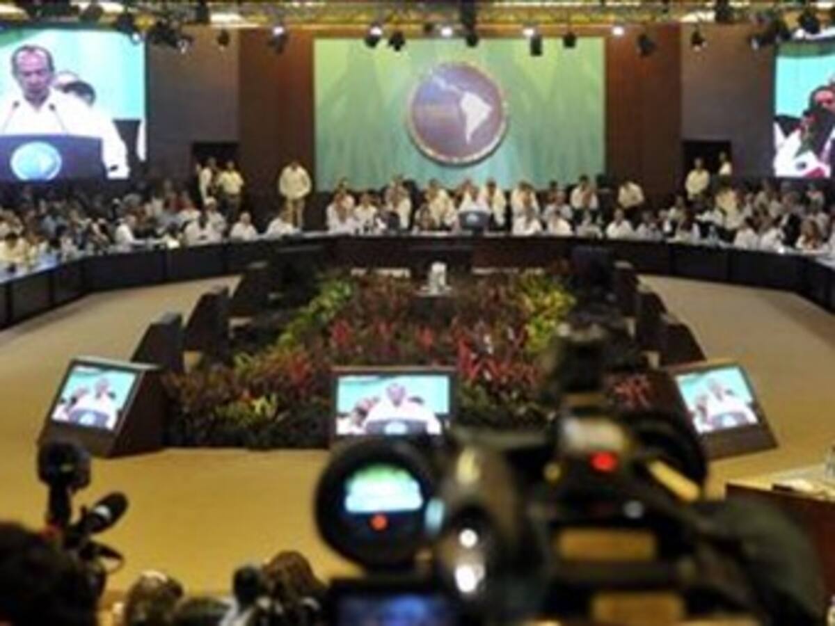 Hermetismo casi total en cumbre del Grupo de Río impide seguir discusiones