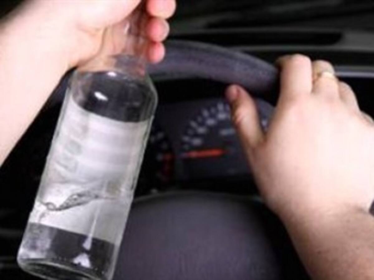Antes de octubre habrá ley contra conductores borrachos