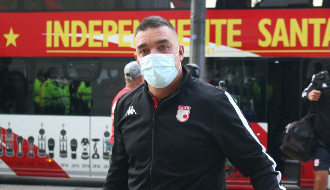 Martín Cardetti, técnico de Santa Fe