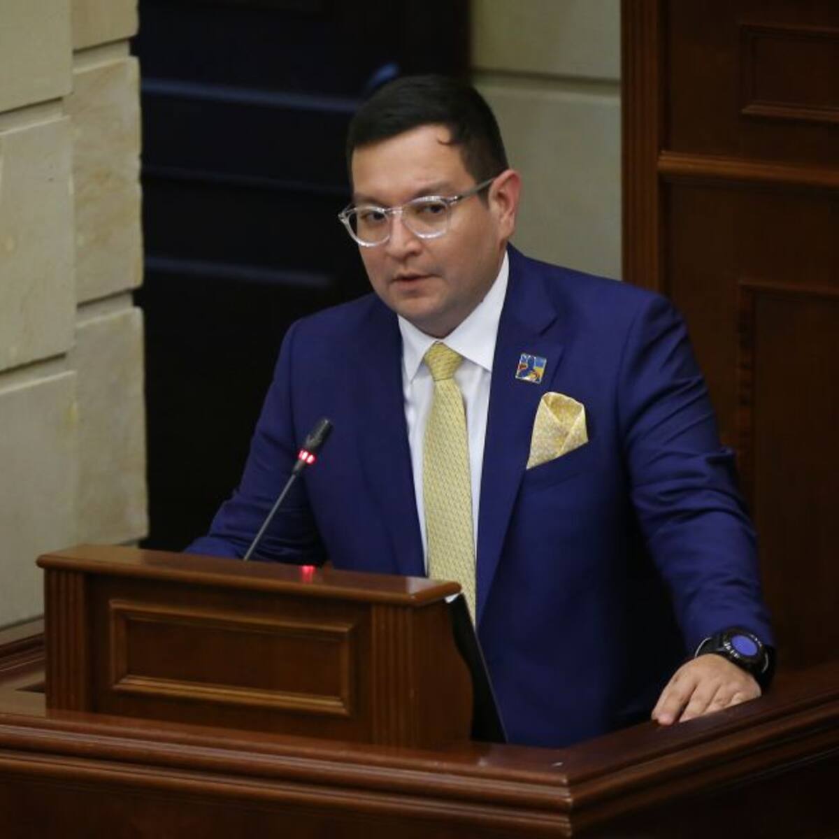 Representante Óscar Villamizar, nuevo presidente de Comisión de Acusaciones