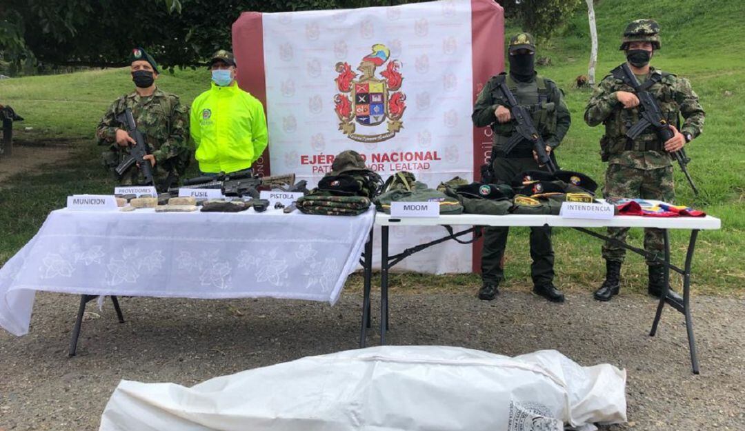 Dado de baja alias "Camilo" integrante de las disidencias de las Farc