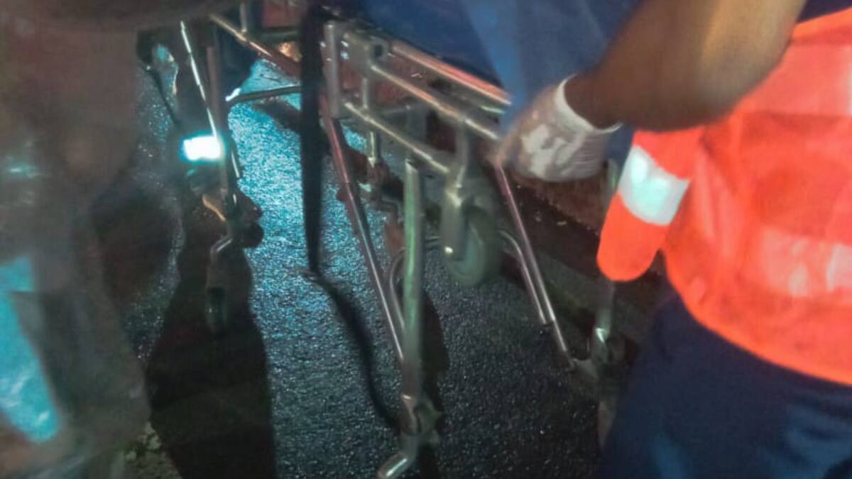 Cinco migrantes permanecen hospitalizados tras accidente en vía Dabeiba- Mutatá