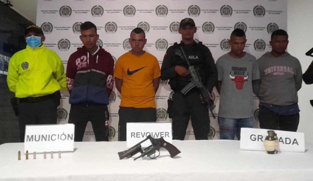 Capturan cuatro presuntos miembros del Clan del Golfo en Sincelejo