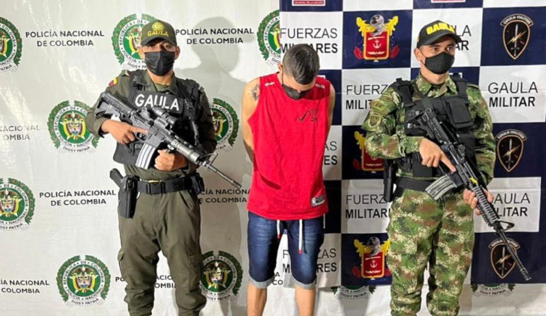 El hombre haría parte del grupo de delincuencia local organizada dedicado a intimidar y extorsionar a gremios productivos.