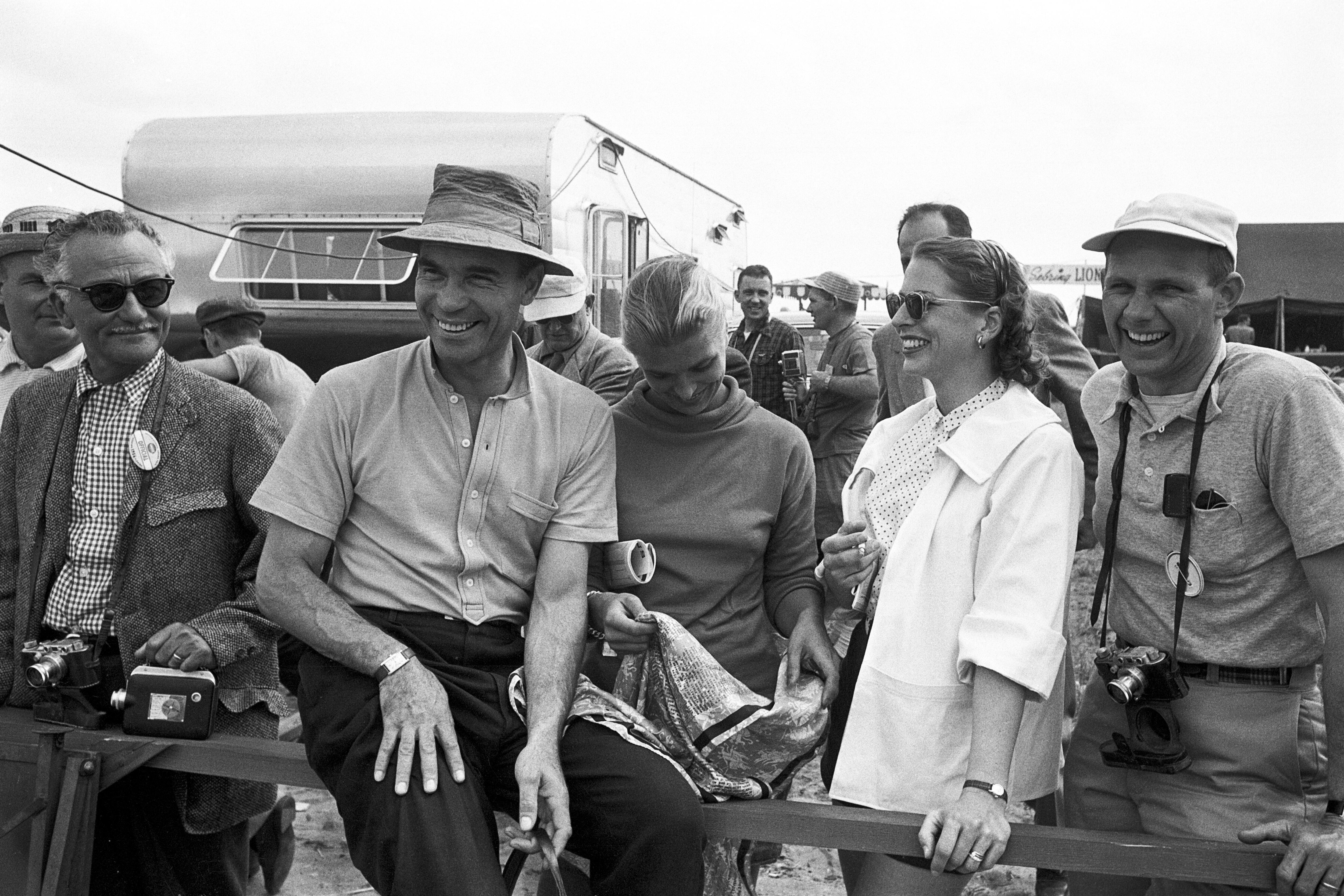 Porfirio Rubirosa, Sebring International Raceway, 24 March 1966. Famous jetsetter, polo player and race driver Profirio Rubirosa. (Photo by Bernard Cahier/Getty Images)