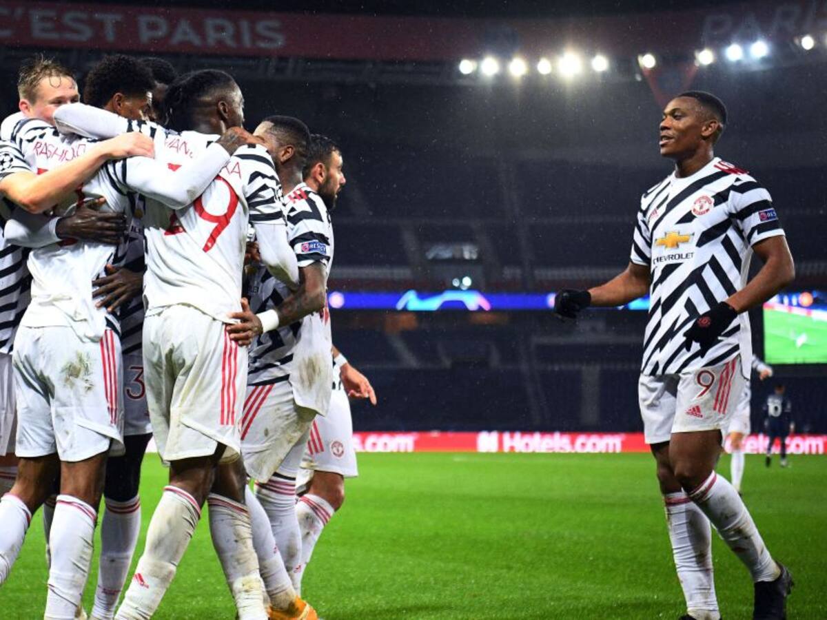Manchester United sorprendió a PSG en el inicio de la Champions League