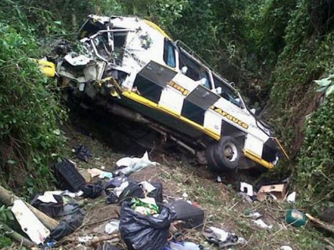 Tres personas muertas dejaron accidentes en la vía Medellín-Quibdó
