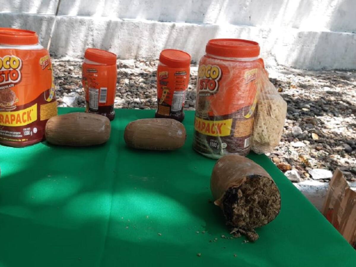 En tarros de ‘Choco Listo’ fue hallada marihuana en Caldas