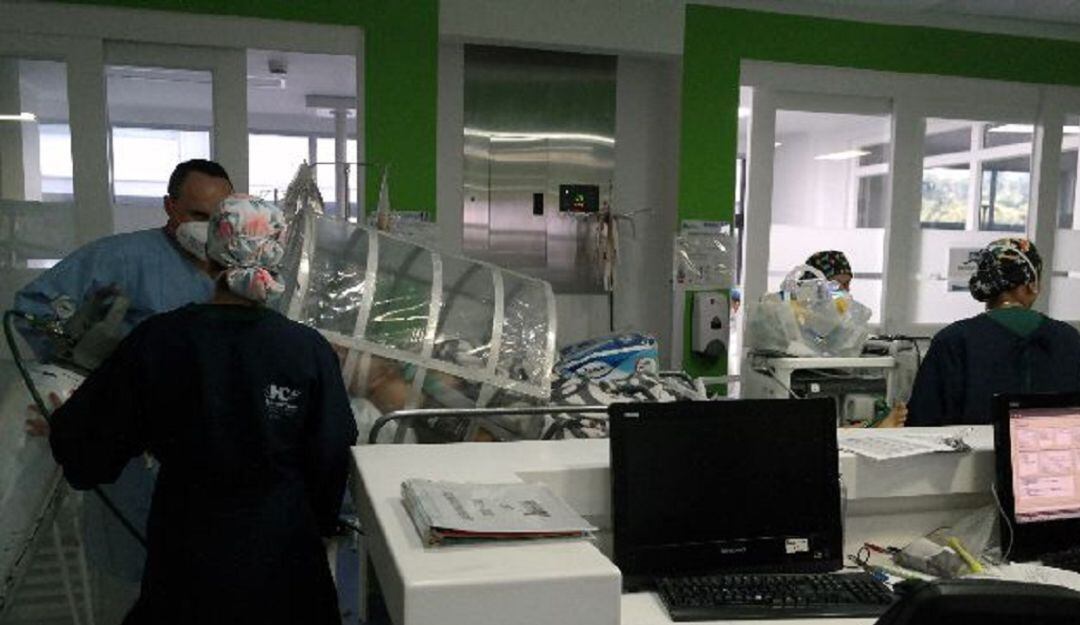 La ocupación de camas UCI en el hospital San Juan de Dios de Armenia está en el 31%