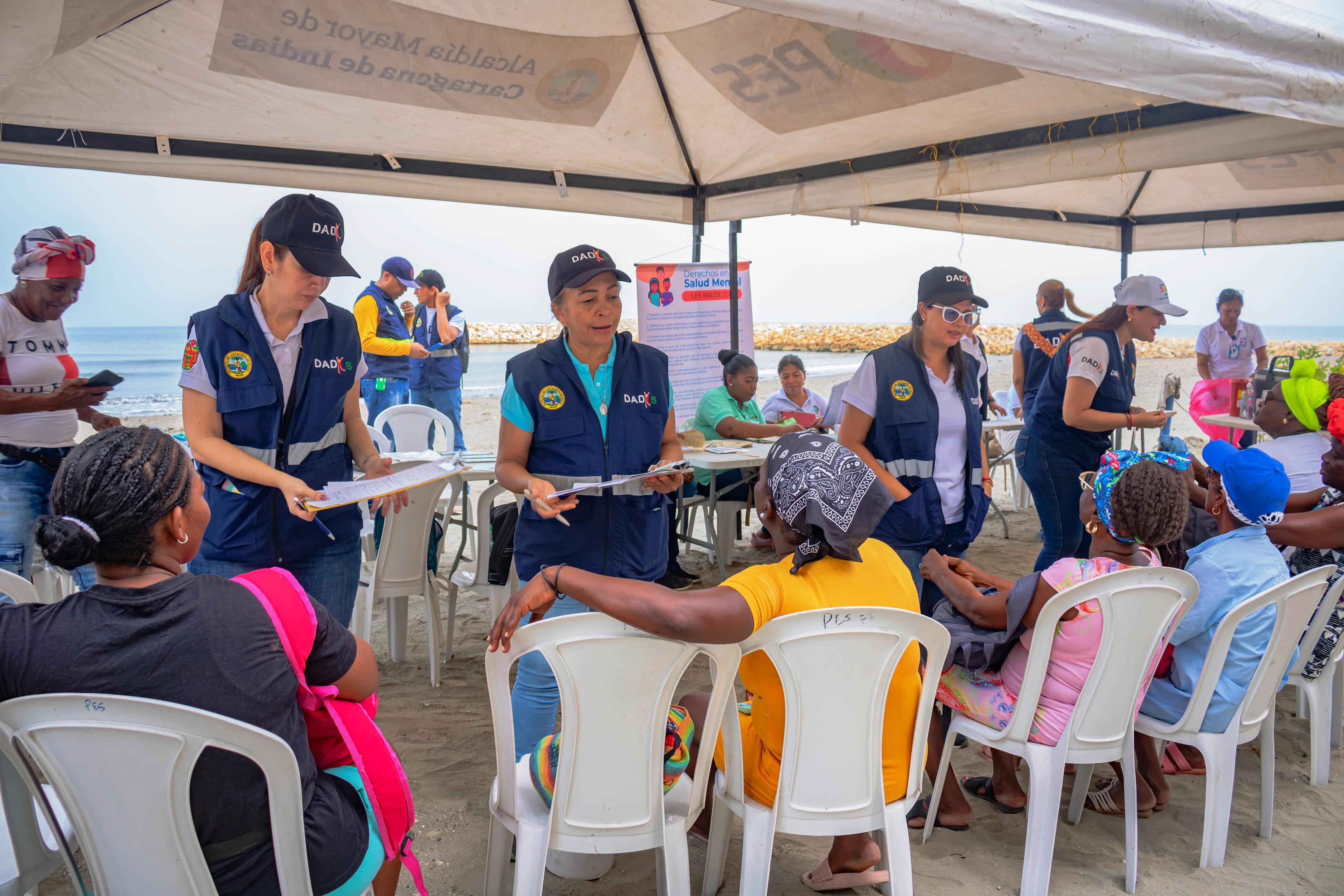 DADIS realizó jornada de atención a más de 200 personas en Playa 5