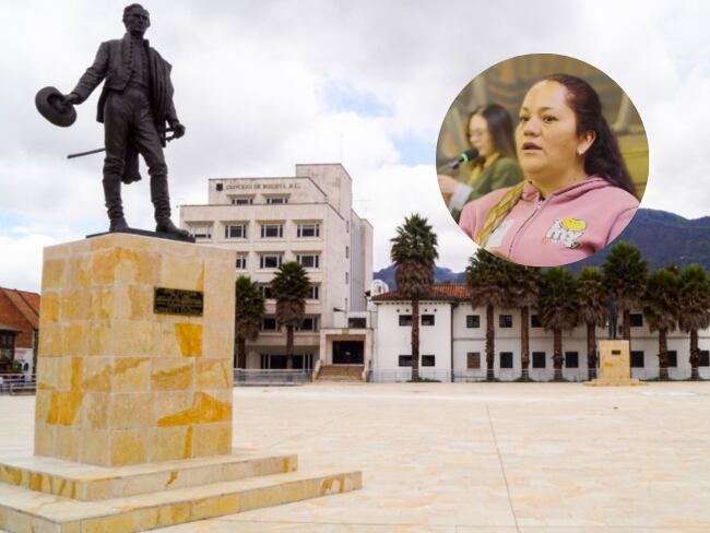 Foto: Alcaldía de Bogotá y Heidy Sánchez a través de X