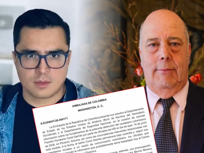 Por medio de la Embajada en Washington, el gobierno Petro solicitó al Departamento de Estado entregar información sobre la detención del activista.
(Foto: Caracol Radio / Cortesía)