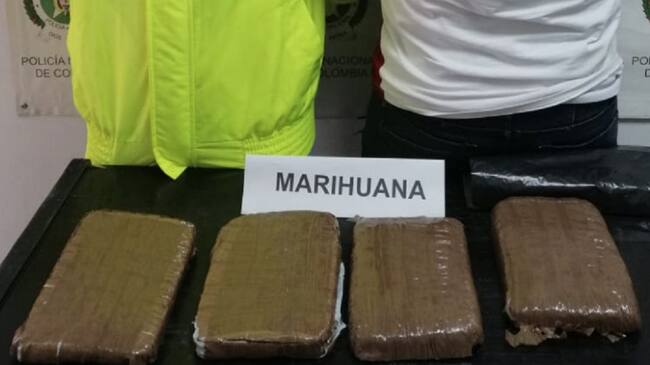 Capaturada con marihuana en Pensilvania, Caldas