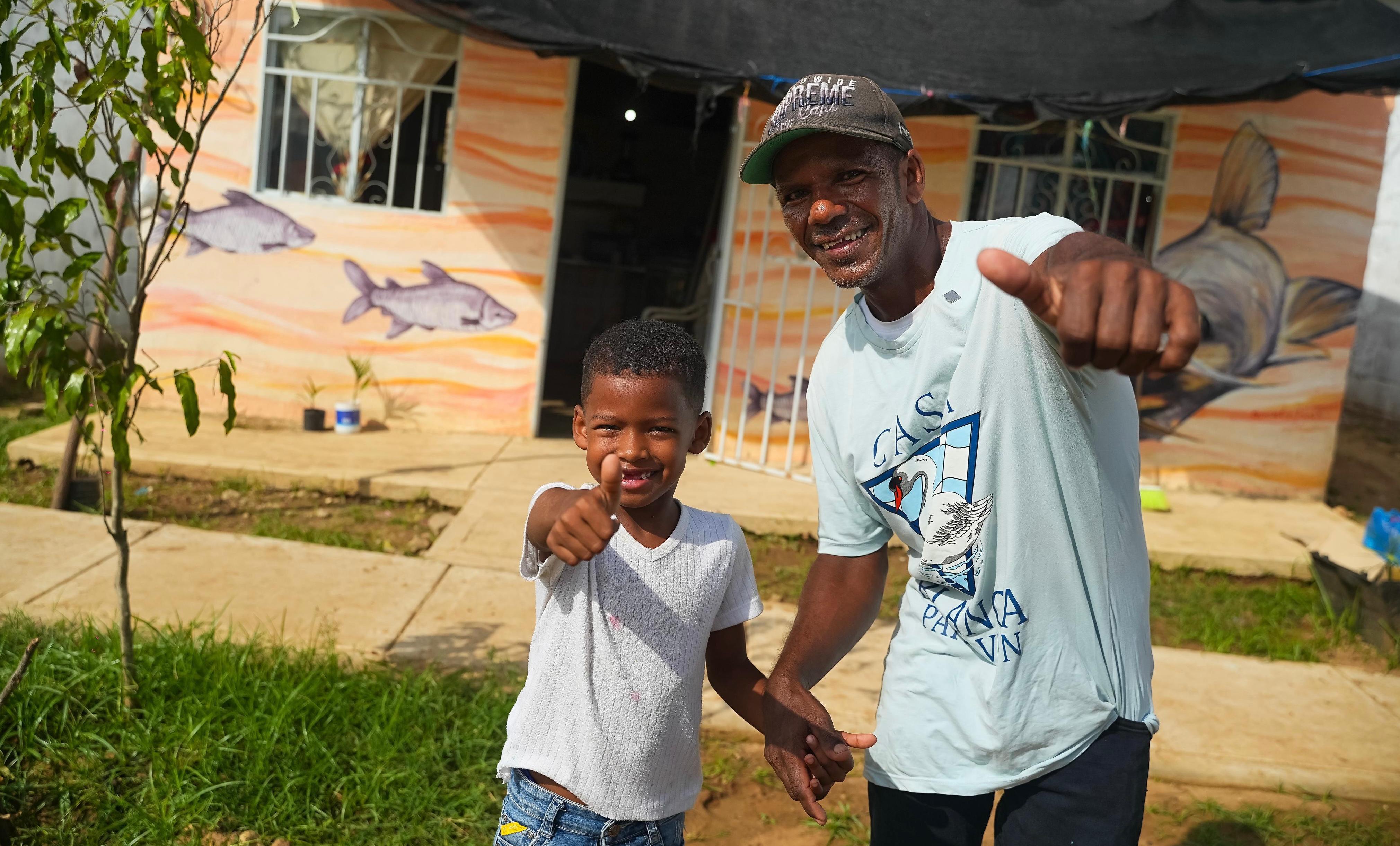 Así cambian las vidas en ‘Villa Arana’: Cristian y su hijo, un hogar para un nuevo comienzo