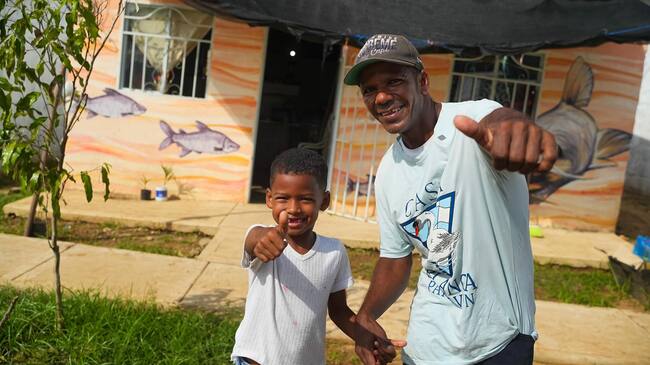 Así cambian las vidas en ‘Villa Arana’: Cristian y su hijo, un hogar para un nuevo comienzo