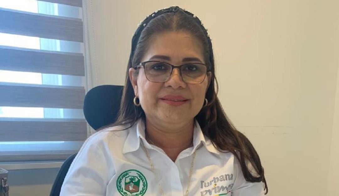 Ana Lucía Julio Guerrero, alcaldesa de Turbana