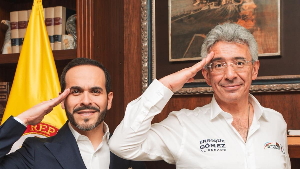 “Va a terminar diciendo que el debate sea en RTVC”: Enrique Gómez a Iván Cepeda