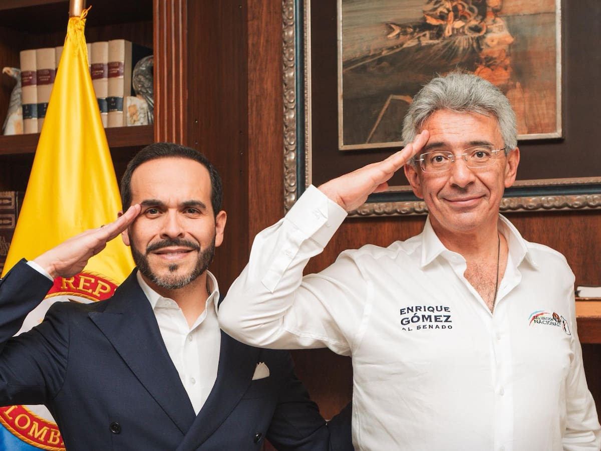 “Va a terminar diciendo que el debate sea en RTVC”: Enrique Gómez a Iván Cepeda