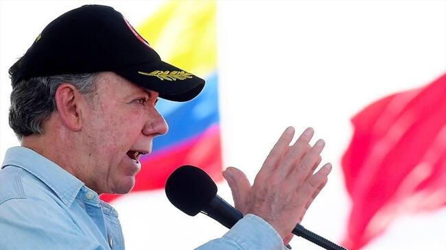 Juan Manuel Santos, presidente de la República. Foto: Colprensa
