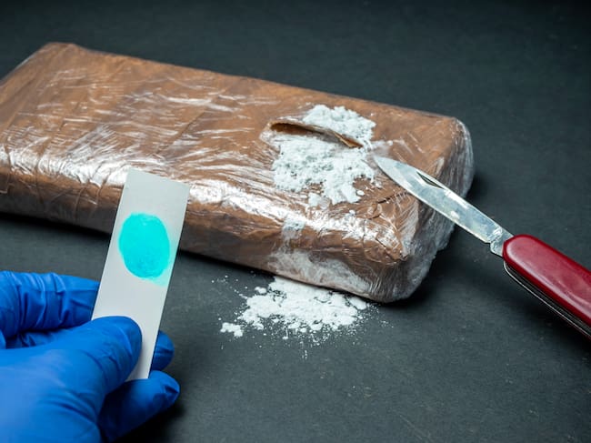 Cocaína incautada. FOTO: Getty Images