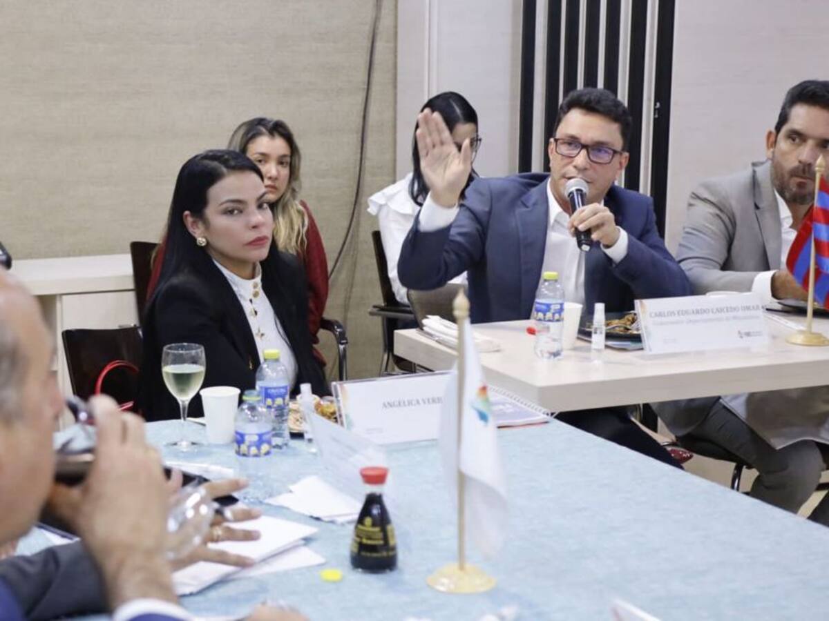 Gobernador Caicedo busca ante el MinTransporte movilizar proyectos viales