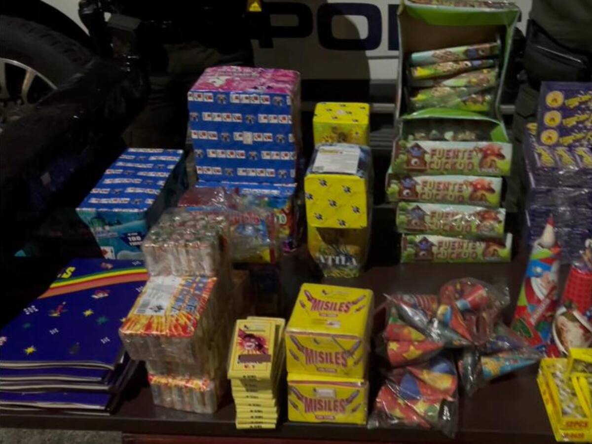 Más de 300 kilogramos de pólvora han sido incautados en Bucaramanga