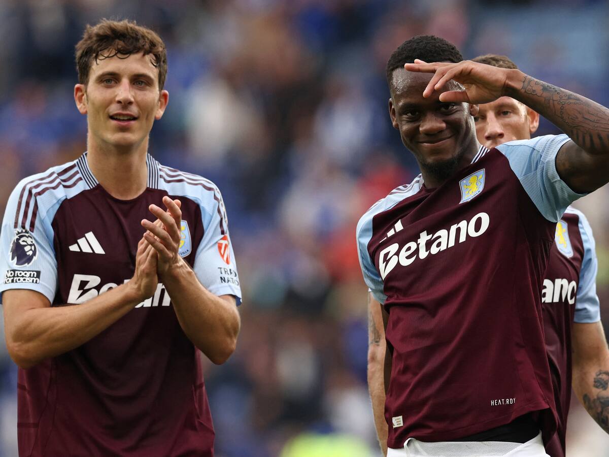 Jhon Jader Durán, premiado por el Aston Villa por su golazo ante el Leicester City