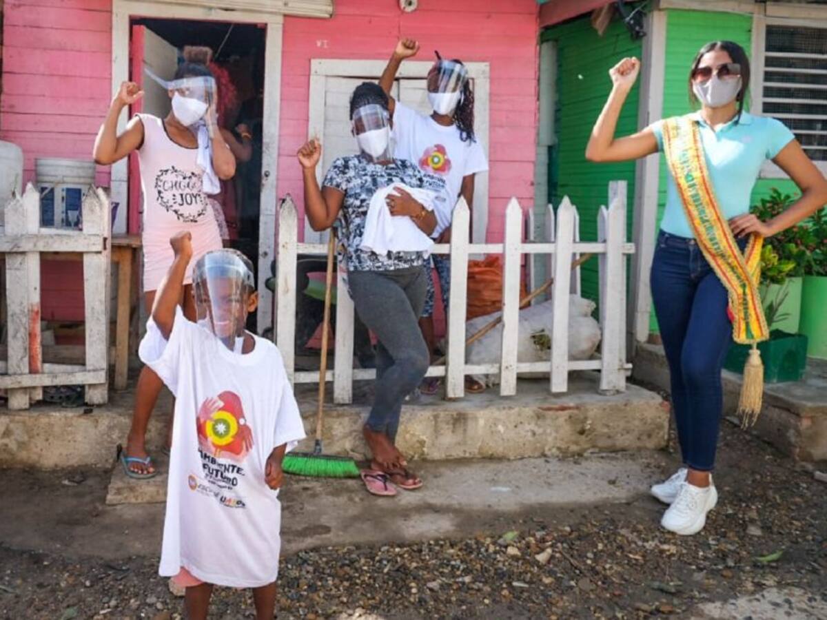 Barrio Heroico llegó a Pesebreras de Chambacú con prevención del COVID-19