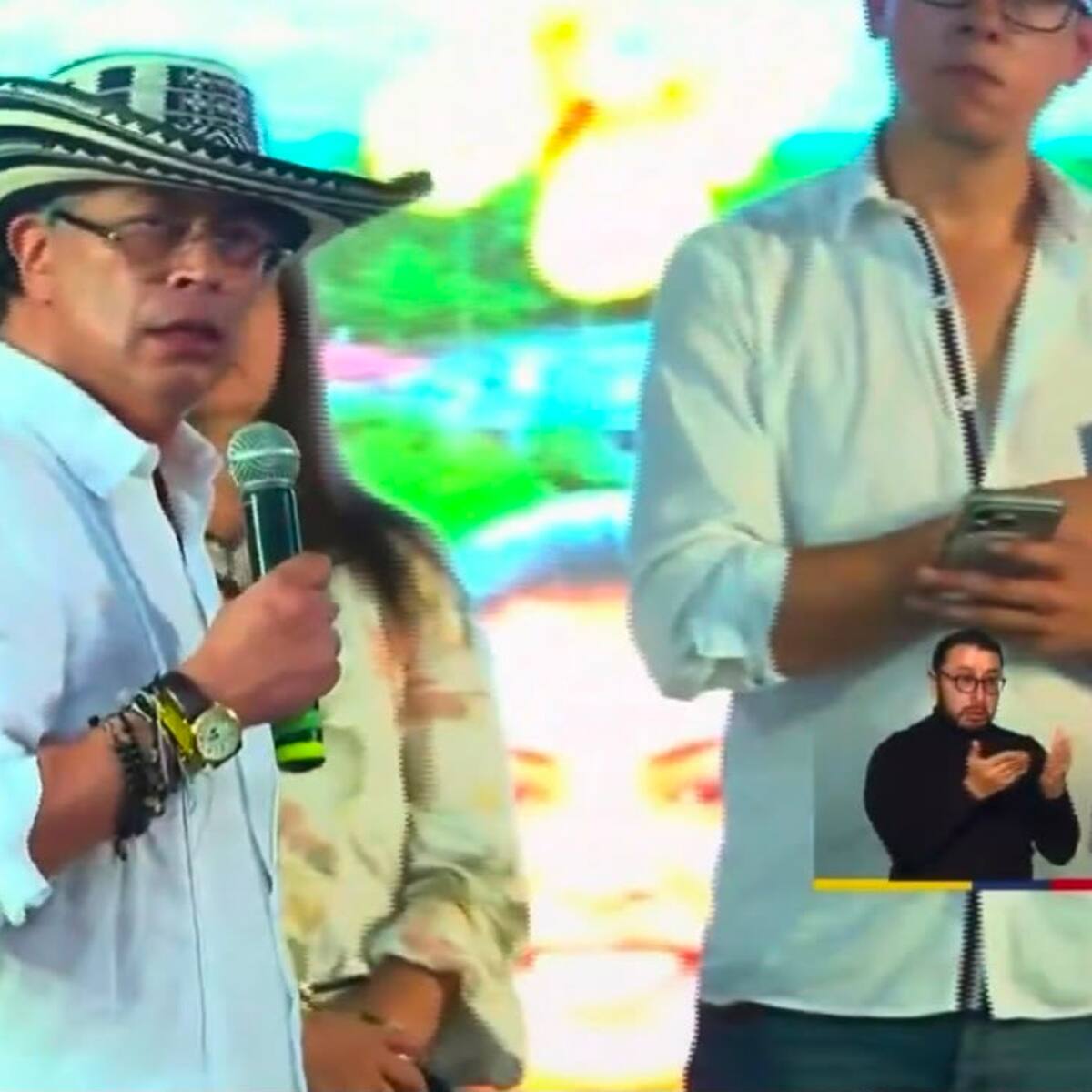 Presidente Gustavo Petro critica a Abelardo De la Espriella