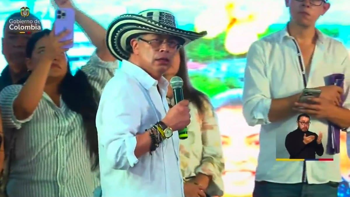 Presidente Gustavo Petro critica a Abelardo De la Espriella