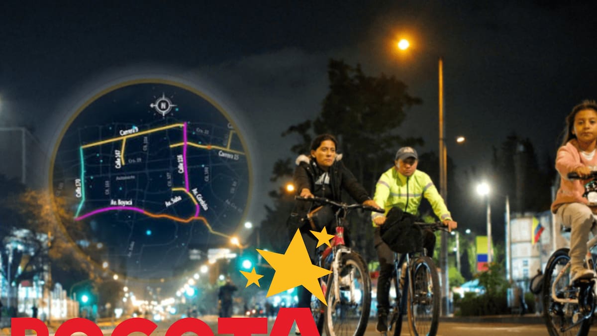 ¿Qué vías estarán cerradas por Ciclovía Nocturna este jueves 27 de agosto en Bogotá? Lista completa