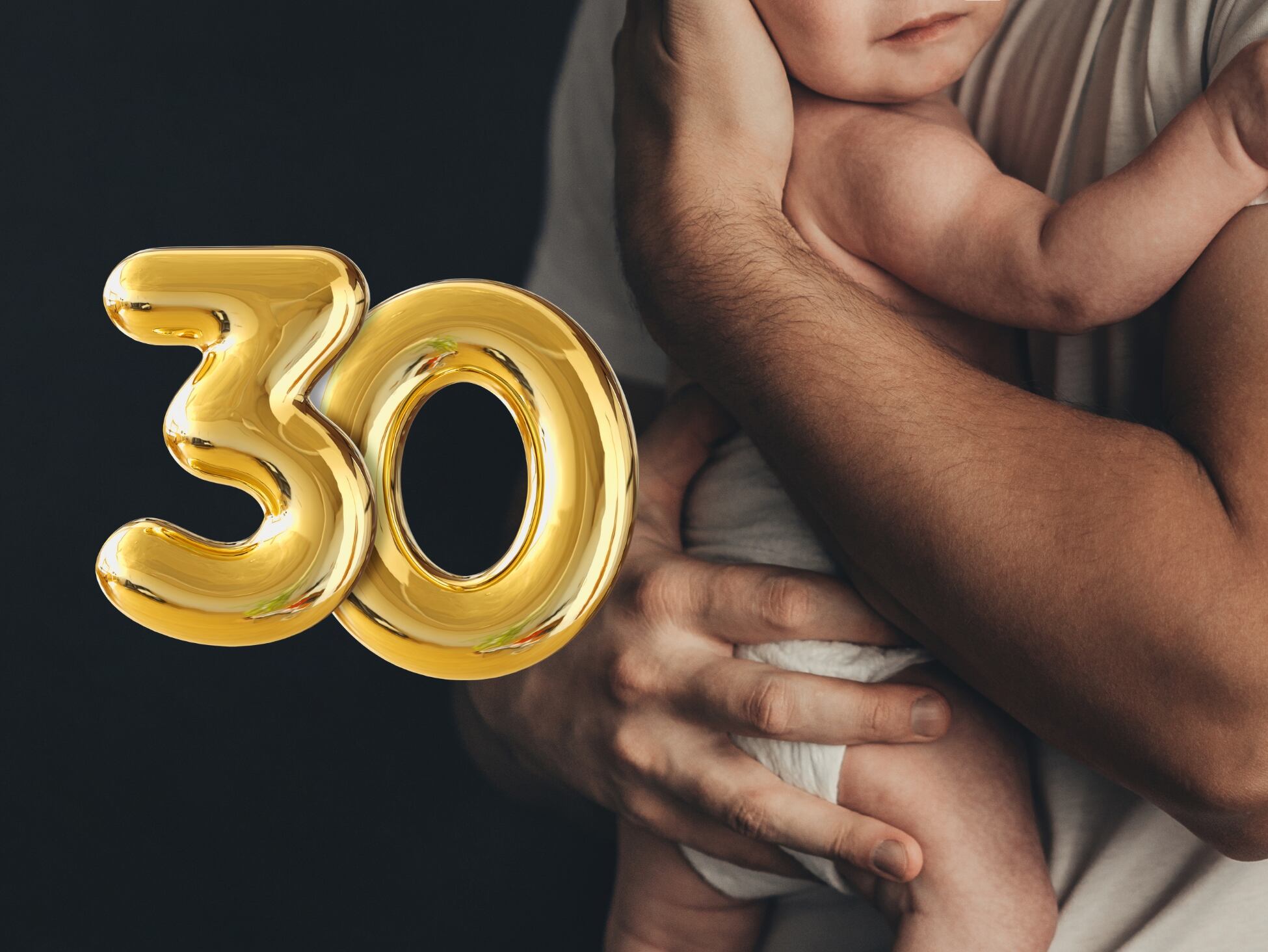 Nació el ‘bebé más viejo del mundo’: Tiene un par de días de nacido y fue concebido hace 30 años