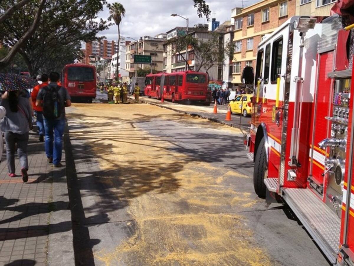 Otro día de caos en sistema Transmilenio