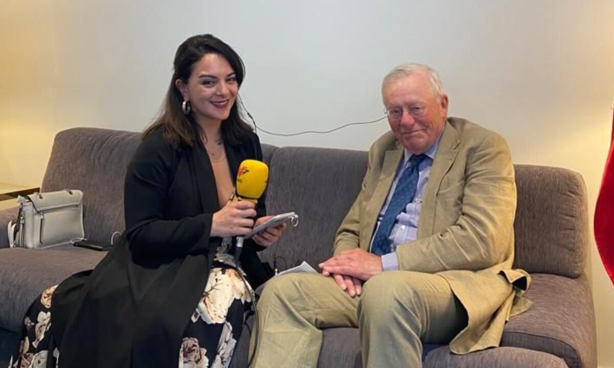 “Se quiere invertir en América Latina a través de Colombia”: presidente de la Cámara de Comercio Británica en Madrid. Foto: Alejandra Meléndez / Procolombia