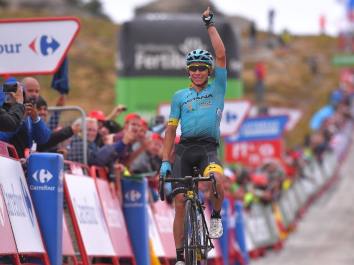 Reviva el último kilómetro de la victoria de Miguel Ángel López en la Vuelta