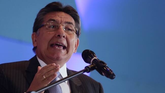 Néstor Humberto Martínez se refirió al gigantesco operativo contra el microtráfico en Colombia. Foto: Colprensa