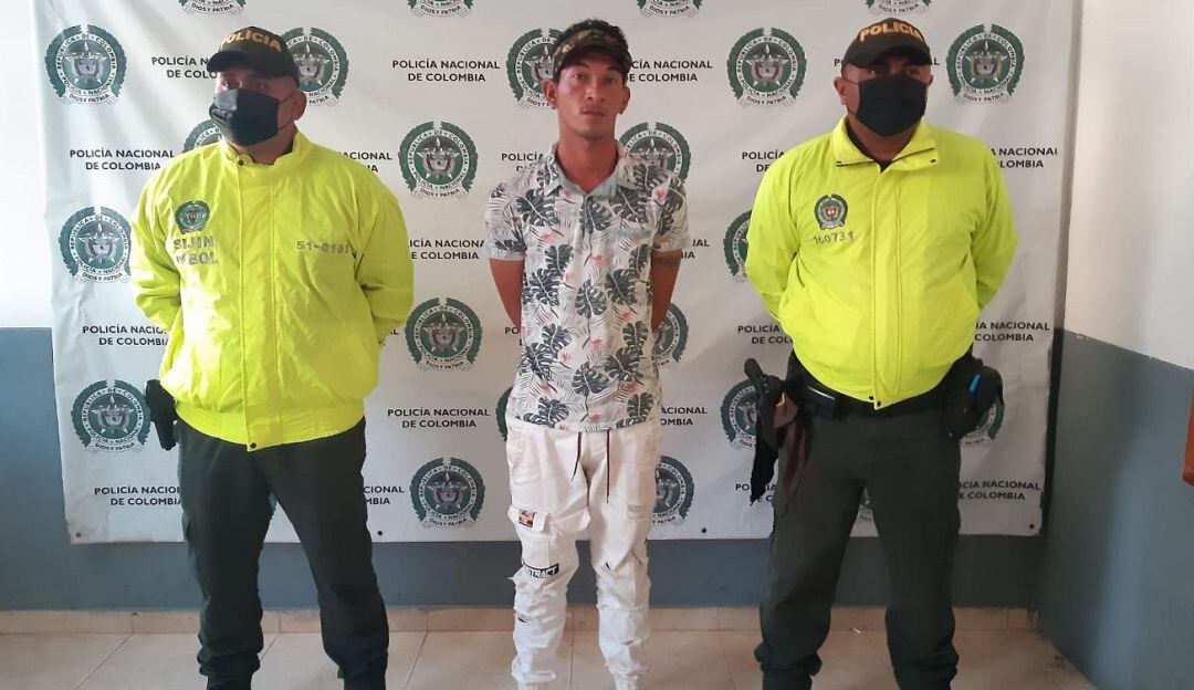 La detención se materializó en la Troncal de Occidente, a la altura del municipio de El Carmen de Bolívar