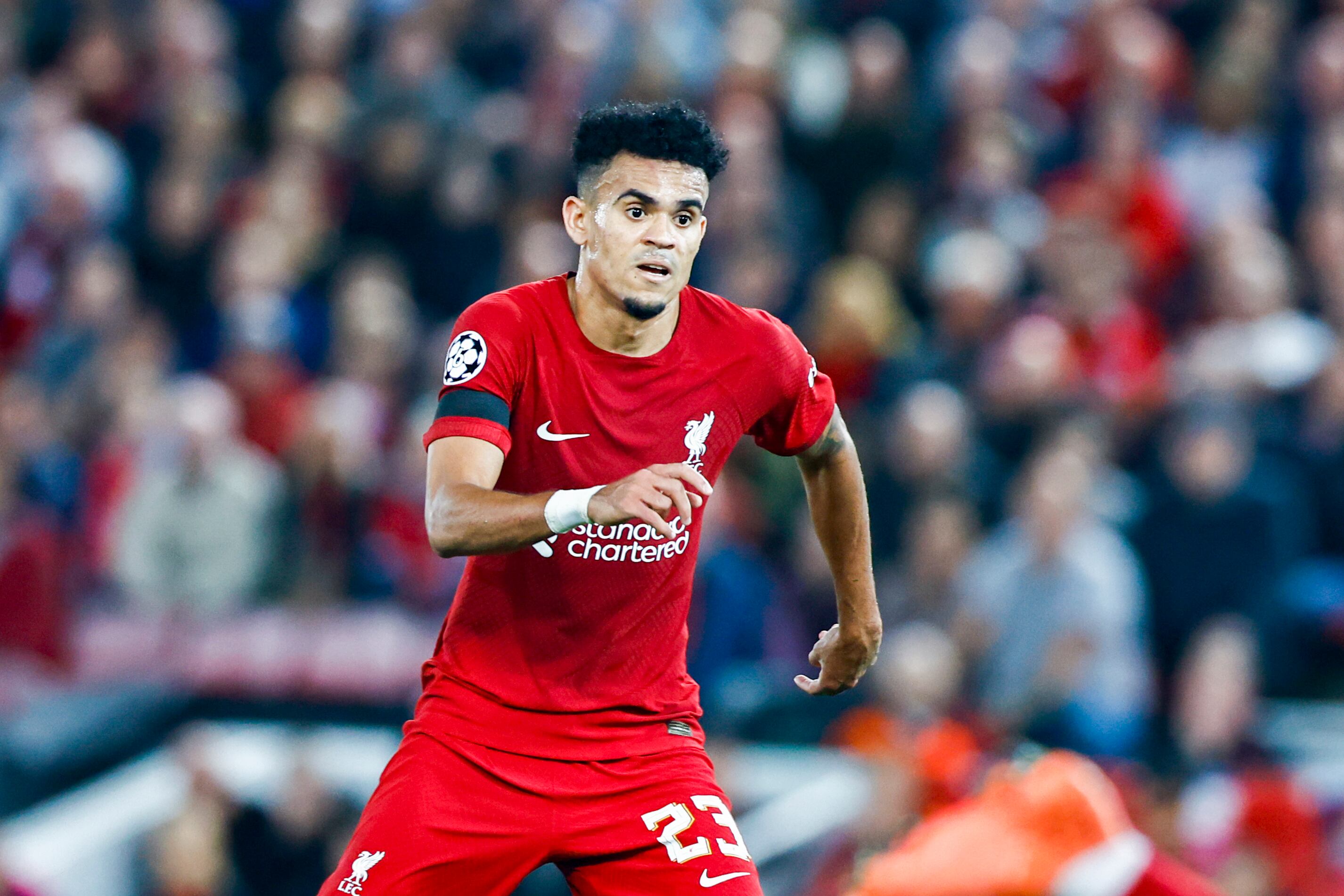 Luis Díaz vuelve al ruedo con Liverpool en la Champions league.