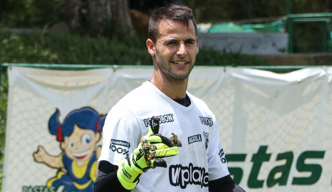 Guillermo De Amores, portero uruguayo del Deportivo Cali.